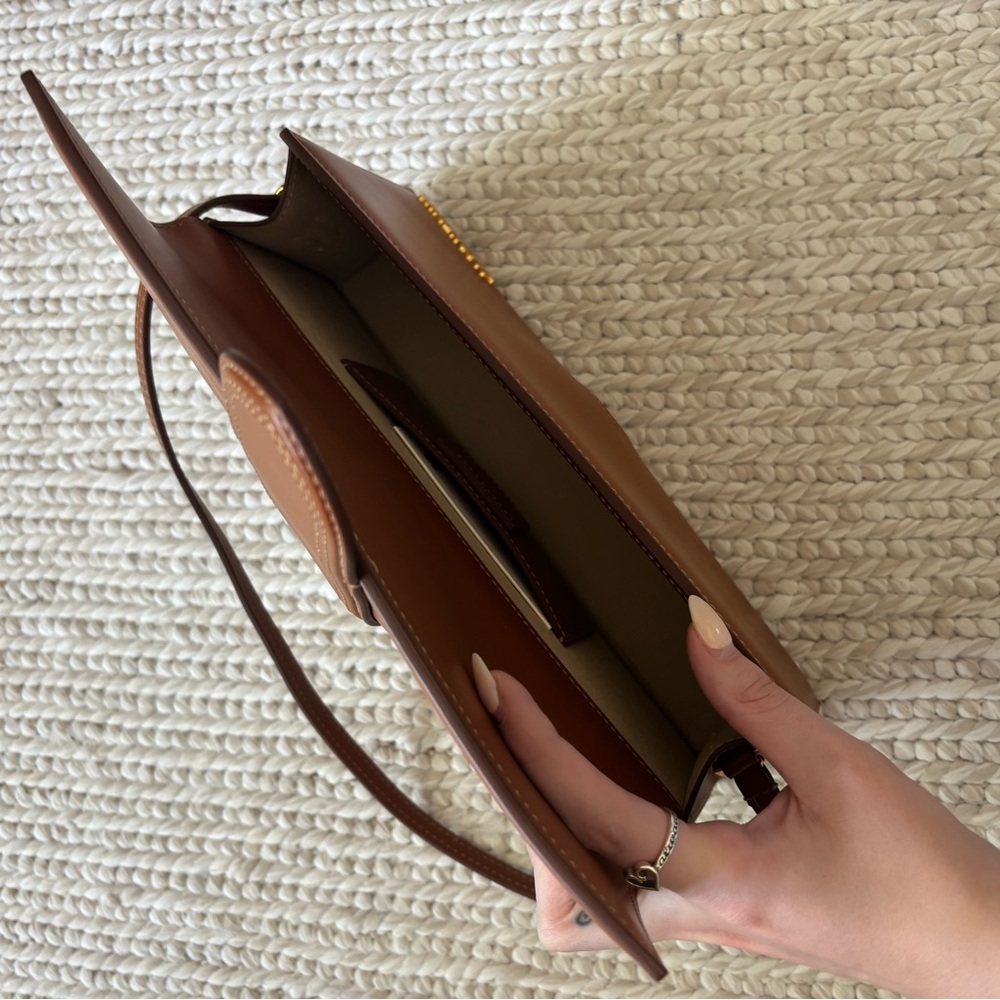 Jacquemus Long Le Bambino Carmel  Shoulder Bag - Picture 4 of 4